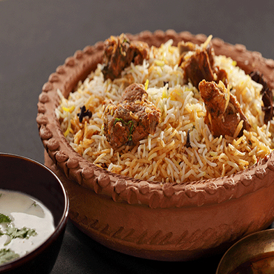 "Mutton Fry Biryani (Khaansaab) - Click here to View more details about this Product
